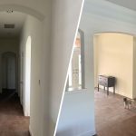 A beautifully painted home interior, perfectly executed by trusted painters in Fort Worth, TX.