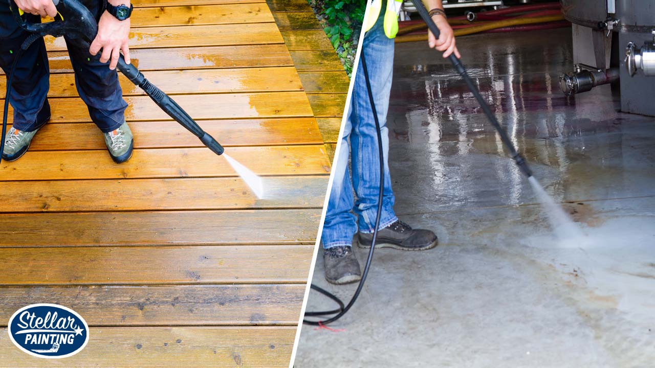 Reliable pressure washing for both residential and commercial properties.