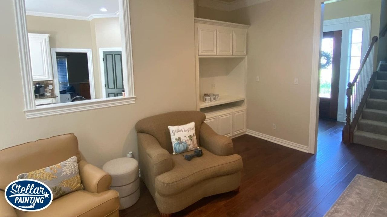 Painters Summerfields Fort Worth TX - Painting Solutions - Stellar Painting This is an image of a interior of a house in Fort Worth, TX.