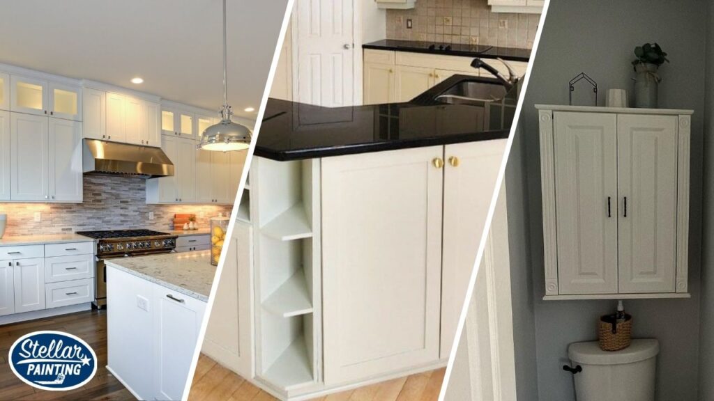 Cabinet Painting Villages of Woodland Springs Fort Worth Stellar Painting Call 817 672 0755